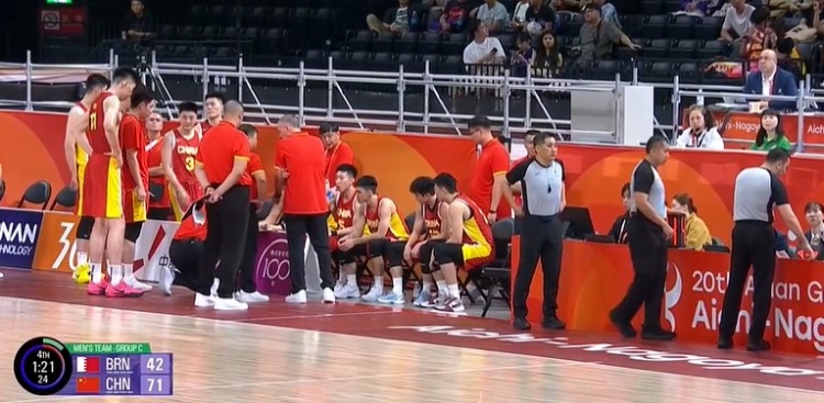 三节结束中国男篮71-42领先巴林男篮 第三节25-13净胜12分 三节结束中国男篮71-42领先巴林男篮 第三节25-13净胜12分